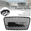 RS7 Style Honeycomb Sport Mesh Hex Grill Grille Fit Audi A7/S7 2012-2015 Black