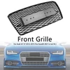 RS7 Style Honeycomb Sport Mesh Hex Grill Grille Fit Audi A7/S7 2012-2015 Black