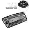 RS7 Style Honeycomb Sport Mesh Hex Grill Grille Fit Audi A7/S7 2012-2015 Black