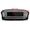 RS5 Style Honeycomb Sport Mesh Hex Grill Grille Fit Audi A5 S5 B9 2017-2019