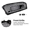 RS5 Style Sport Front Honeycomb Grill Grille Fit Audi A5 S5 B9 2017-2019
