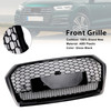 RSQ5 Style Front Honeycomb Mesh Grille Grill Fit Audi Q5 SQ5 2018-2020