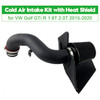 Cold Air Intake Kit with Heat Shield for VW Golf GTi R 1.8T 2.0T 2015-2020