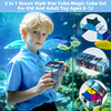 2 In 1 Ocean Style Star Cube Magic Cube Set For Kid And Adult Toy Ages 8-12