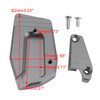 Extension Brake Foot Pedal Enlarger Pad fit for BMW BMW K1600B K1600GA 18-25 Titanium