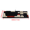 104-Key Wired Mechanical Linear Switch Gaming Keyboard Blue Switch Customizable