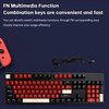 104-Key Wired Mechanical Linear Switch Gaming Keyboard Blue Switch Customizable