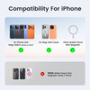 Magnetic Card Holder MagSafe Wallet RFID Protection for iPhone 17/16/15/14/13/12