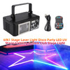 6IN1 Stage Laser Light Disco Party LED UV Stage Lighting System Club Stage Light
