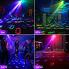 6IN1 Stage Laser Light Disco Party LED UV Stage Lighting System Club Stage Light