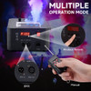1500W 3In1 LED Light Smoke Fog Machine Stage Fogger DJ Spray Smoke Stage Effect