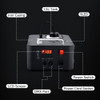 1500W 3In1 LED Light Smoke Fog Machine Stage Fogger DJ Spray Smoke Stage Effect