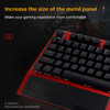 K1000 Mechanical Keyboard Wired 104-key Red Switches Gaming E-Sports Customized