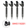 4Pcs Fuel Injector For Mercedes-Benz E-Class E 320 1999-2002 0445110201