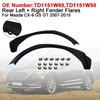 2x Rear Fender Flares TD1151W60 TD1151W50 For Mazda CX-9 GS GT 2007-2015
