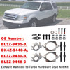 Exhaust Manifold to Turbo Hardware Stud Nut Kit for Ford 3.5L EcoBoost V6