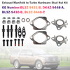 Exhaust Manifold to Turbo Hardware Stud Nut Kit for Ford 3.5L EcoBoost V6