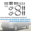 Exhaust Manifold to Turbo Hardware Stud Nut Kit for Ford 3.5L EcoBoost V6