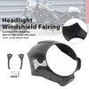 Headlight Windshield Cover Fairing For Honda Rebel CMX300 CMX500 2020-2026 Carbon