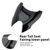 Rear Tail Seat Fairing lower panel For Trident 660 2022-2025 Black
