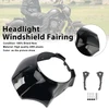 Headlight Windshield Cover Fairing For Honda Rebel CMX300 CMX500 2020-2026 Black