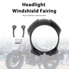Headlight Windshield Cover Fairing For Honda Rebel CMX300 CMX500 2020-2026 Matte Black
