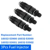 3Pcs 16032-53000 16032-53902 Fuel Injectors For Kubota D905 D1005 D1105 V1205