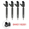 4Pcs Fuel Injector For Mercedes-Benz E-Class E 320 1999-2002 0445110201