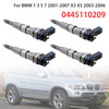 4Pcs Fuel Injector For BMW 1 3 5 7 2001-2007 X3 X5 2003-2006 0445110209