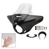 Windshield Headlight Fairing fit for CMX1100 Rebel 21-24 Simulated Carbon+Clear