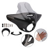 Windshield Headlight Fairing fit for CMX1100 Rebel 21-24 Simulated Carbon+Gray