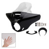 Windshield Headlight Fairing fit for CMX1100 Rebel 21-24 Gloss Black+Clear