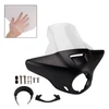 Windshield Headlight Fairing fit for CMX1100 Rebel 21-24 Matt Black+Clear