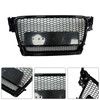 RS4?Style Honeycomb Sport Mesh Hex Grill Grille Fit Audi A4/S4 B8 2009?2012