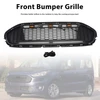 Black Front Bumper Grill Grille Fit Ford Transit Connect 2019-2023 W/LED