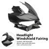 Headlight Windshield Cover Fairing For Kawasaki Versys 1000 2019-2024 Carbon