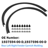 Rear Left Right Fender Garnish Molding For Tesla Model Y 2025-2026