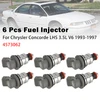 6Pcs Fuel Injector For Chrysler Concorde LHS 3.5L V6 1993-1997 4573062