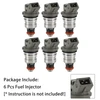 6Pcs Fuel Injector For Chrysler Concorde LHS 3.5L V6 1993-1997 4573062