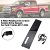 B Pillar Molding Trim w/Door Keyless Entry Keypad For Ford F-Series 2017-2026