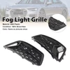 2PCS Front Bumper Grill Grille Fog Light Cover Fit Audi A6 C8 2019-2023