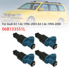 4Pcs Fuel Injector For Audi A3 1.6L 1996-2003 A4 1.6L 1994-2000 06B133551L