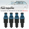 4Pcs Fuel Injector For Audi A3 1.6L 1996-2003 A4 1.6L 1994-2000 06B133551L