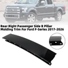 Rear Right Passenger Side B Pillar Molding Trim For Ford F-Series 2017-2026