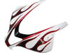Amotopart Fairings Honda CBR 600 RR White Black&Red Flame CBR Racing (2007-2008)