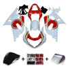 Amotopart Fairings Suzuki GSXR 750 White Red Lucky Strike Racing  (2001-2003)