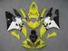 Amotopart Fairings Yamaha YZF-R6 Yellow White Black R6 Racing (2006-2007)