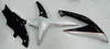 Amotopart Fairings Suzuki GSXR 600 750 Black Silver Jordan Racing  (2008-2010)