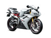 Amotopart Fairings Triumph Daytona 675 White Black Daytona Racing (2009-2012)