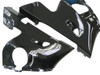 Fairings Yamaha YZF-R6 Black R6 Racing (1998-2002)
